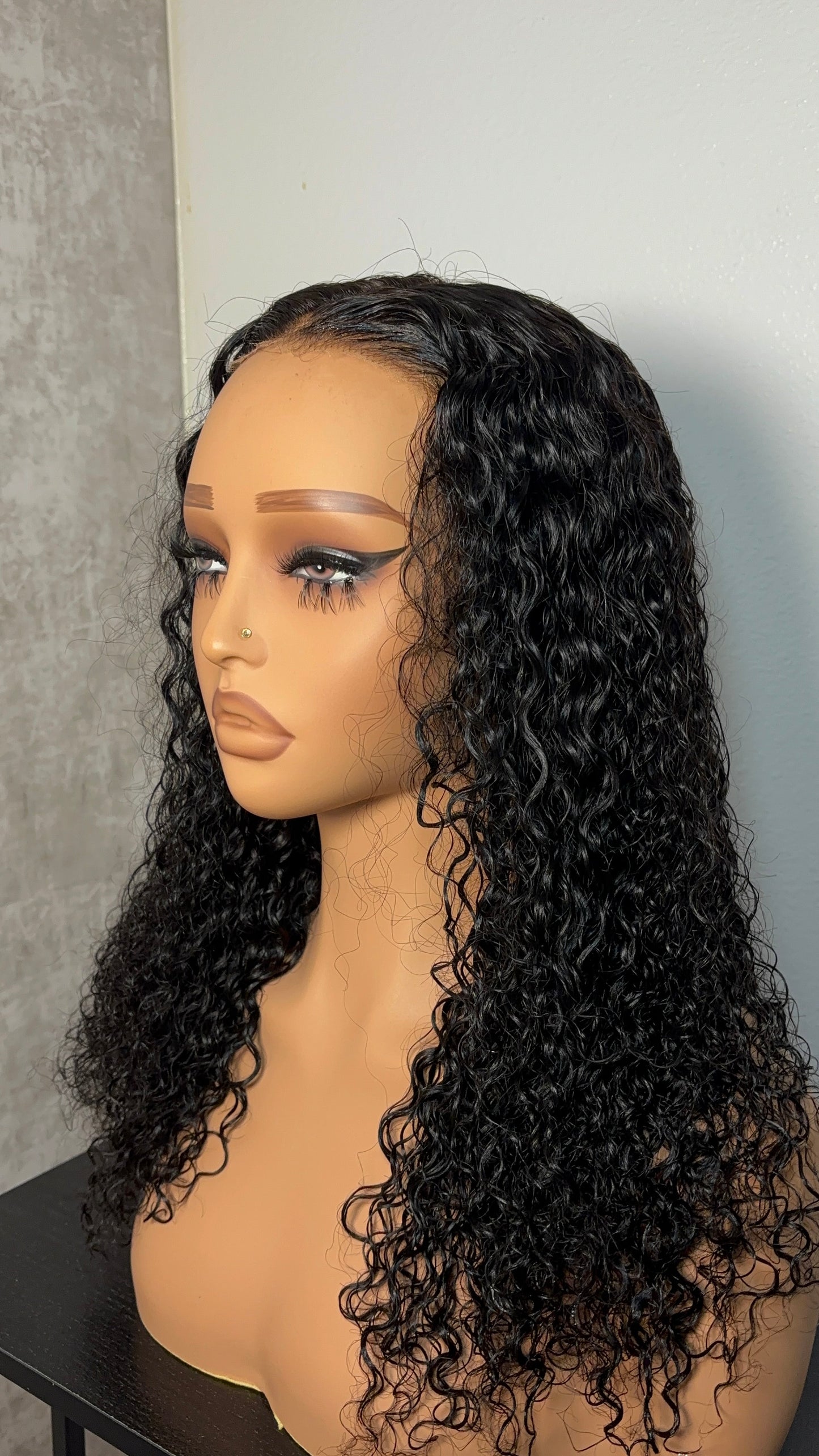 20 inch 7x4 kinky curly wig